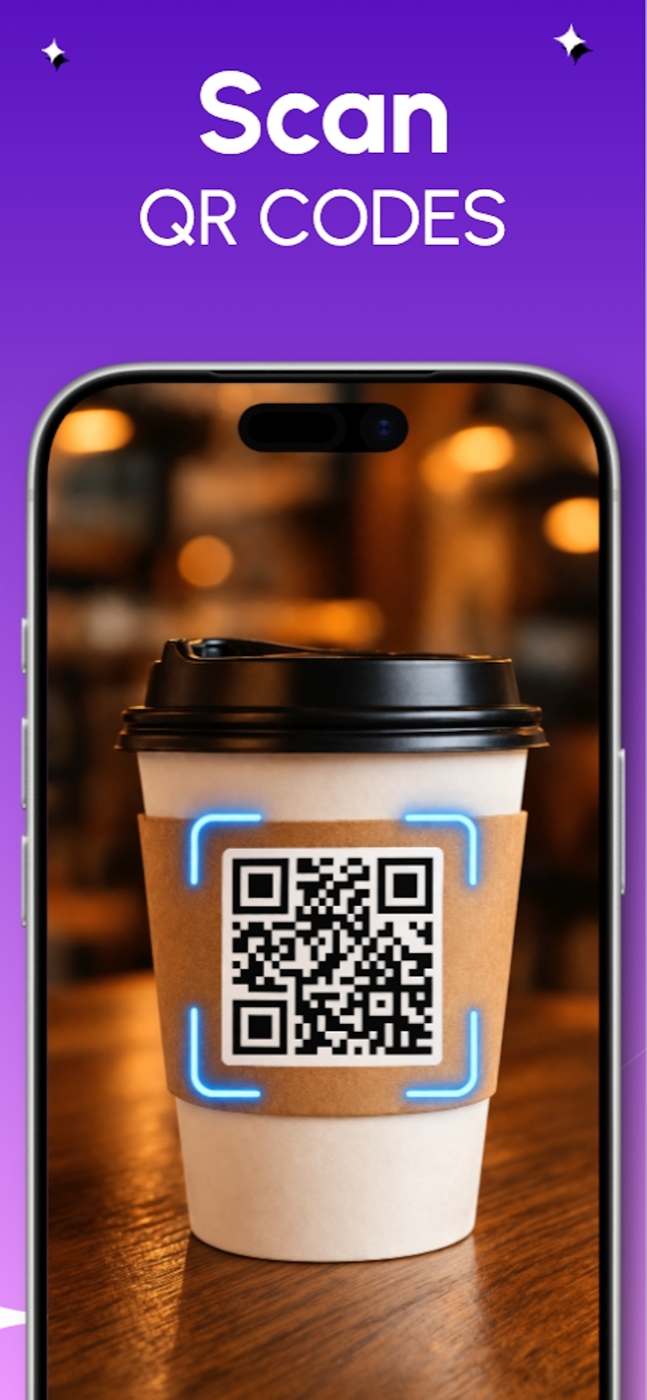 QR scanning screen
